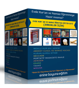 Evde Kur’an ve Namaz Öğreten Eğitim Seti (Erkekler İçin)
