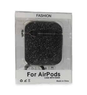 Newface Apple Airpods 2 (2.nesil) Spell Simli Kılıf - Siyah