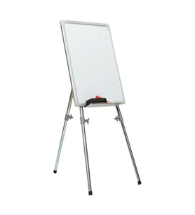 İNTER 623F TELESKOPİK AYAKLI FLIP CHART BEYAZ YAZI TAHTASI 70X100