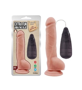 Extra Fun 23.5cm Kıkırdaklı Gerçekçi Realistik Vibratör