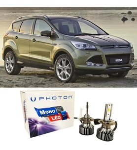 Ford Kuga 2 Led Xenon Sis Farı Ampulü H10 Mono Yeni Seri Beyaz 2013-2016