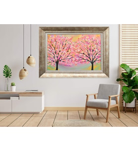 Gümüş Çerçeveli Tablo nb307