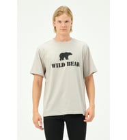 Erkek T-shirt Ayı Baskılı Bear Tişört