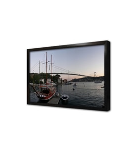 Boğaziçi Köprüsü Çerçeveli Mdf Tablo
