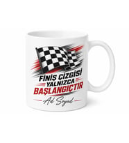 Formula Yarış Pilotuna Pit Stop Hızı Saniye Farkıyla Şampiyon Kupa Bardak Hediye