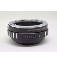 Canon EOS M İçin Sony A Mount Lens Kullanım Adaptörü (Siyah)