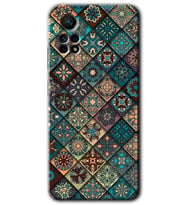 Redmi Note 12 Pro 4G Kılıf HD Desen Baskılı Kılıf - Mandala Desen