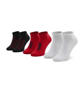 Puma 90798804 Graphic Sneaker 3P Erkek Spor Çorap (Çok Renkli)