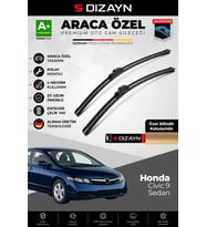 Honda Civic 9 Sedan Ön Cam Silecek Seti 2012-2015 Premium Araca Özel 65-55 Cm A+ Kalite