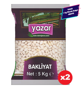 Yazar Dermason Fasulye 5 Kg. x 2 Paket