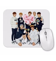 Bts Jin  I Love You Mouse Pad