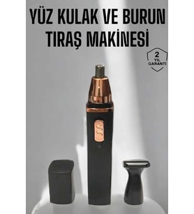 Tıraş Makinesi Kulak Burun Ve Yüz Temizleyici Şarjlı Mini