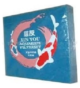 Xinyou XY-1038 Akvaryum Filtre Süngeri Mavi 45X45X5