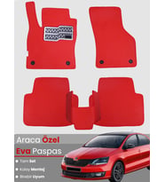 SKODA RAPİD (2020-2023) Uyumlu EVA Paspas Tam Set–Oto Paspas,Araca Özel,Kolay Montaj