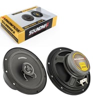 Soundmax SX-CX620 16 Cm Koaksiyel 200W Maksimum Güç Çift Fiyatıdır (Siyah)