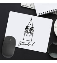 İstanbul Galata Kulesi Tasarımlı Mousepad
