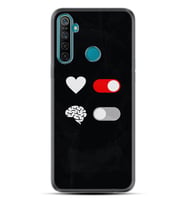 Realme 5i 5 Pro 6i 7 Pro 8 Kılıf Desemli Silikon Love Brain 1722