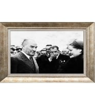 GÜMÜŞ ÇERÇEVELİ TABLO N1068