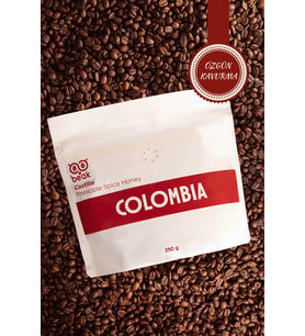 Colombia Pineapple Spice Çekirdek Kahve 250 GR , %100 Arabica