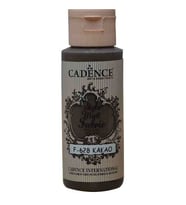 Cadence Style Matt Fabric Kumaş Boyası F-628 Kakao 