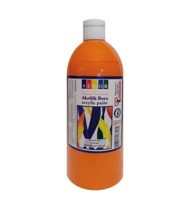 Südor Akrilik Boya 500 ML Turuncu SD1009-03 (Karışık)