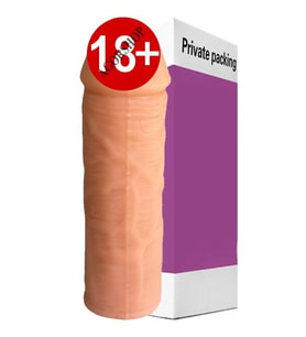 Private Packing Maxx Yumuşak Ten Dokusu Realistik Penis Kılıfı