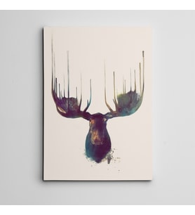 Moose Mini Kanvas Tablo