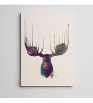 Moose Mini Kanvas Tablo