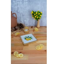 Kangura - Kare Tepsi Limon Küçük (Çok Renkli)