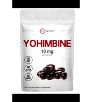 Double Strength Yohımbıne HCL Supplements for Men and Women, 10mg  300 Softgels.USA.3942 (Renksiz)