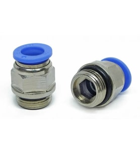 Pnömatik Rekor Bağlantı 3/8 - 12mm