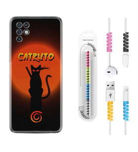 INFINIX Note 11 Pro Note 10 Hot 9 Play Kılıf Kablo Koruma Spiral Silikon Catrudo 1679