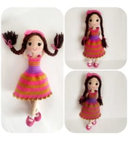 İspanyol Bebek Amigurumi Organik Oyuncak