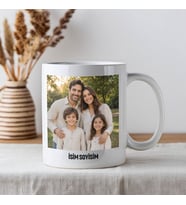 Kişiye Özel Fotoğraflı İsimli Baskılı Seramik Kupa