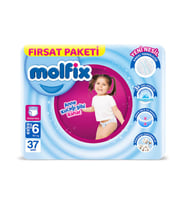 Molfix Külot Bez 6 Beden Süper Fırsat Paketi 37 Adet - Standart