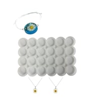 Çoklu Daire Kolye Ve Anahtarlık Kalıbı 3.3 CM 24 Lü