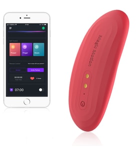 Her Yerden Kontrol Edilebilen Magic Nyx Telefon Uyumlu Giyilebilen Su Geçirmez Vibratör
