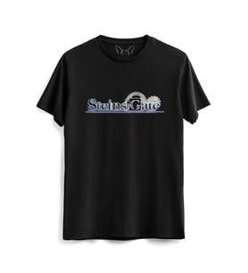 Steins;Gate  Siyah Tshirt