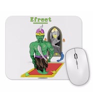 Efreet Djin War Green Faction Mouse Pad