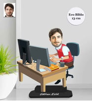 Kişiye Özel İş Adamı Ahşap Eco Biblo -19
