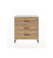 Arges Şifonyer 3 Çekmeceli 88x30x96 Aytaşı-Çam