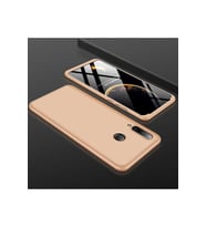 Huawei P30 Lite Uyumlu Kılıf Zore Ays Kapak (Gold)