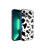 Apple iPhone 12 Pro Max Uyumlu Kılıf Kamera Korumalı Desenli Sert Silikon Zore Epoksi Kapak (Model 7)