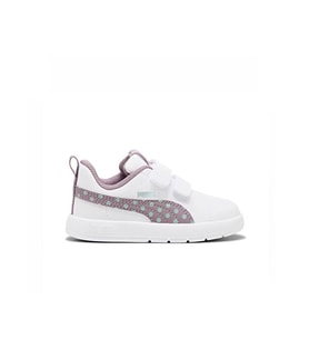 Puma Courtflex V3 Dotty V inf Bebek Günlük Ayakkabı 39875906 Beyaz