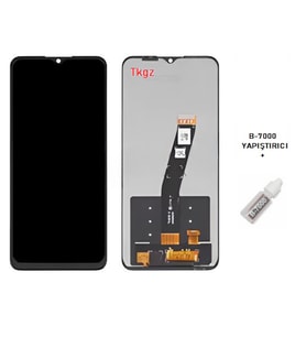 Tkgz - TCL 20E Uyumlu Lcd Ekran Dokunmatik Servis + B-7000
