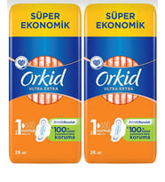Orkid Ultra Extra Hijyenik Ped 2 x 26'lı