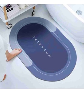 Süper Su Emici Kaymaz Tabanlı Banyo Paspası 40 x 60 Cm