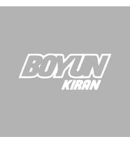 Boyun Kıran Araba Sticker siyah 16x6 CM (Beyaz)