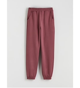 LCW Kids Pembe Beli Lastikli Kız Çocuk Jogger Eşofman Alt
