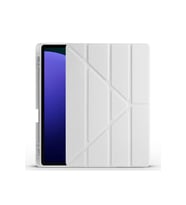 Samsung Galaxy Tab S9 Plus Uyumlu Kılıf Zore Tri Folding Kalem Bölmeli Standlı Kılıf